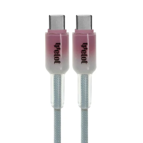 کابل شارژر Welot دوسر USB-C فست شارژ