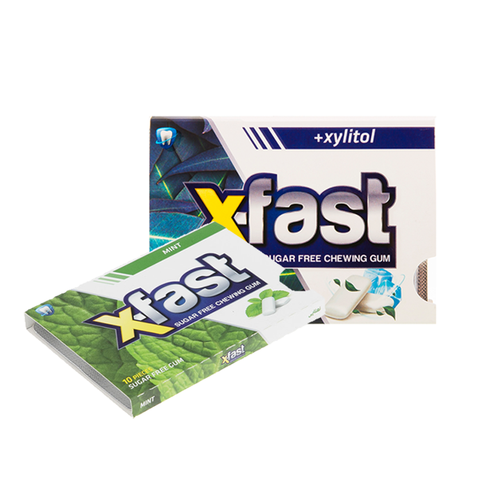 آدامس کشویی بدون شکر ایکس فست