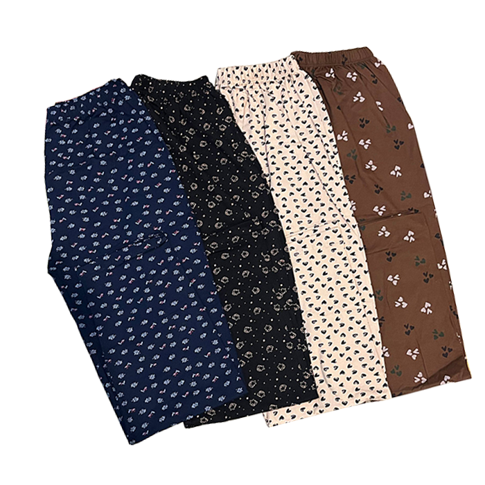 شلوار کشی زنانه تمام چاپ بهار