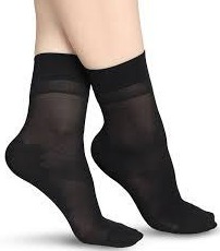 جوراب زنانه دو ربع و سه ربع کفه دار